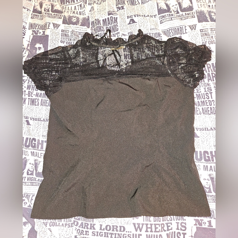 Gothic Hot Topic Blouse - Picture 3 of 3